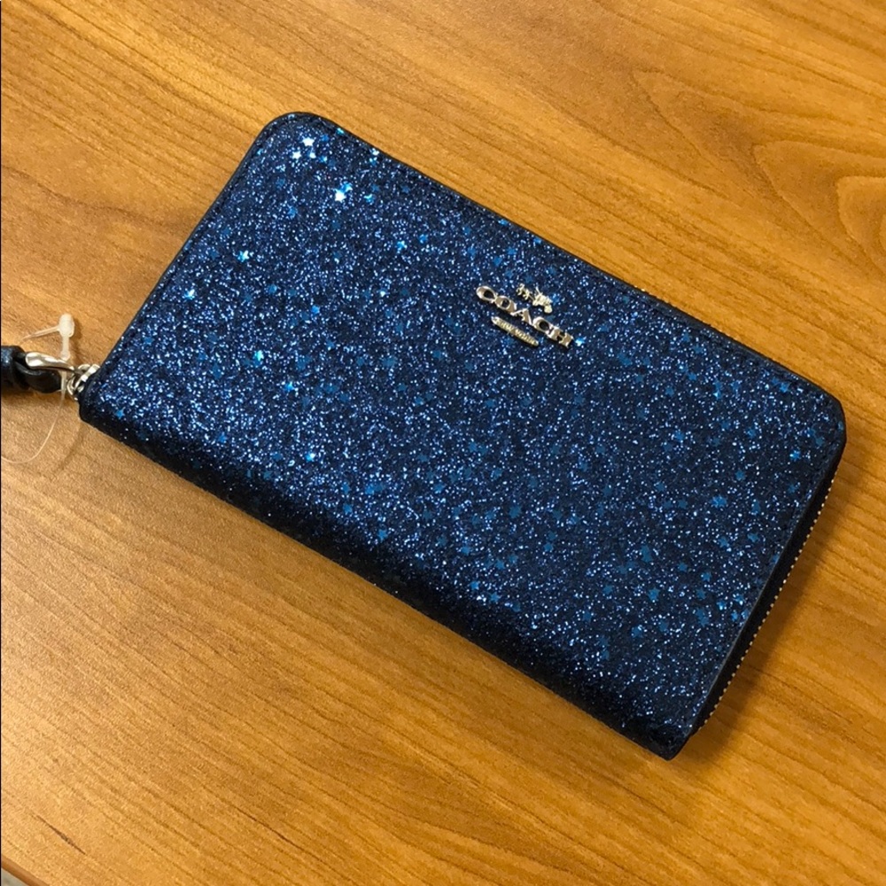 Coach Glitter Collection Wristlet